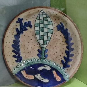 دیوار کوب طرح ماهی