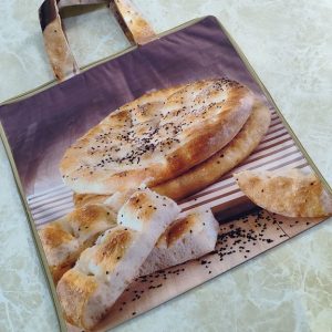 ظرف نان طرح بربری گرد
